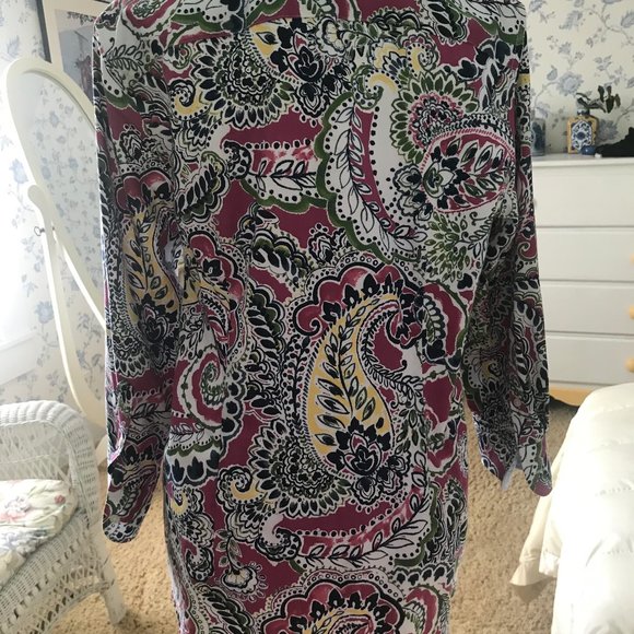 Ralph Lauren Chaps paisley shirt - Picture 2 of 6